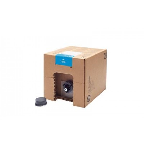 HP 870 5-liter Cyan PageWide XL Pro Ink Cartridge