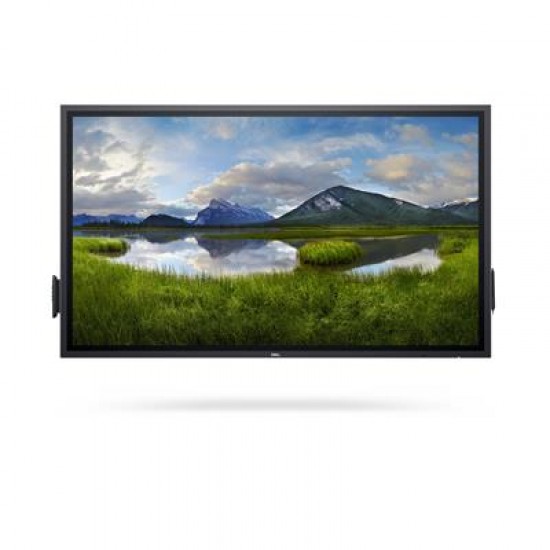 DELL P6524QT Interactive flat panel 163.9 cm (64.5") LCD 350 cd/m  4K Ultra HD Black Touchscreen