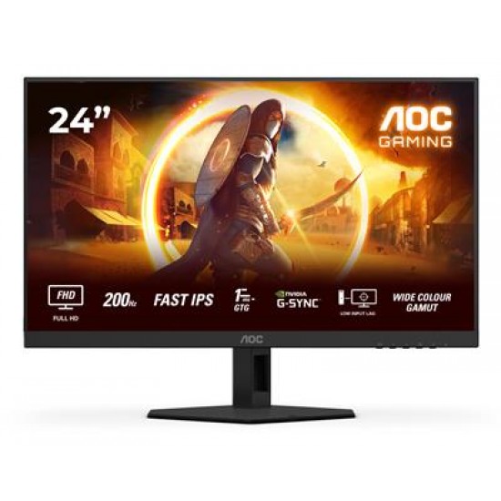 AOC G4 24G4HRE computer monitor 60.5 cm (23.8") 1920 x 1080 pixels Full HD LED Black, Red
