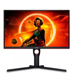 AOC 25G3ZM/BK computer monitor 62.2 cm (24.5") 1920 x 1080 pixels Full HD Black, Red