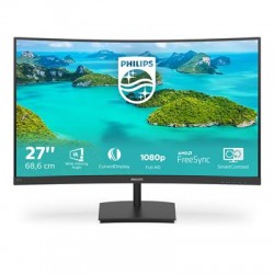 Philips VA 27" 271E1SCA/00, Curved, VGA (Analog ),HDMI (digital, HDCP)