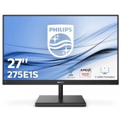 Philips E Line 275E1S/00 LED display 68.6 cm (27") 2560 x 1440 pixels Quad HD Black