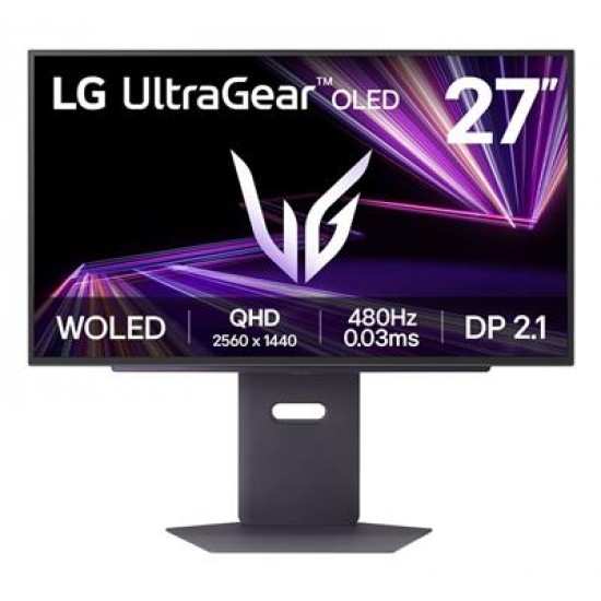 LG 27" UltraGear  OLED 480Hz QHD Gaming Monitor