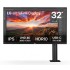 LG 32UN880K-B computer monitor 80 cm (31.5") 3840 x 2160 pixels 4K Ultra HD LCD Black