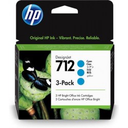 HP 712 Original Cyan 3 pc(s)
