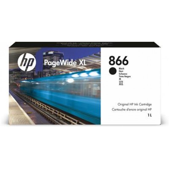 HP 866 1-liter Black PageWide XL Ink Cartridge 1 pc(s)