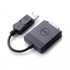 DELL 470-ABEO cable interface/gender adapter DisplayPort DVI Black