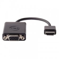 DELL 470-ABZX cable interface/gender adapter HDMI VGA Black