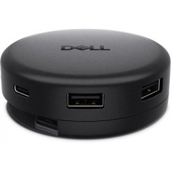 DELL DA326 Wired USB 3.2 Gen 1 (3.1 Gen 1) Type-C Black