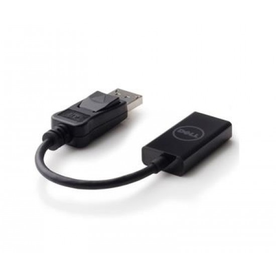 DELL 492-BBXU video cable adapter 0.2 m DisplayPort HDMI Type A (Standard) Black