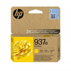 HP 937e EvoMore Yellow Original Ink Cartridge
