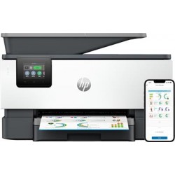 HP OfficeJet Pro 9120b All-in-One Printer, Color, Printer for Home and home office, Print, copy, scan, fax, Wireless; Two-sided printing; Two-sided scanning; Scan to email; Scan to pdf; Fax; Front USB flash drive port; Touchscreen; Pri.....
