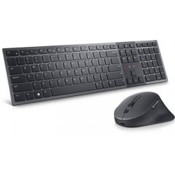 DELL KM900 keyboard Mouse included Office RF Wireless + Bluetooth QWERTY US International Graphite