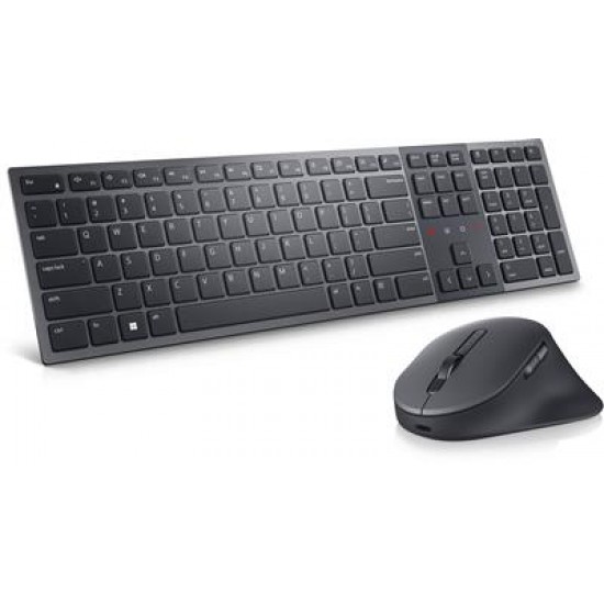 DELL KM900 keyboard Mouse included Office RF Wireless + Bluetooth QWERTY US International Graphite