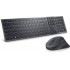 DELL KM900 keyboard Mouse included Office RF Wireless + Bluetooth QWERTY US International Graphite