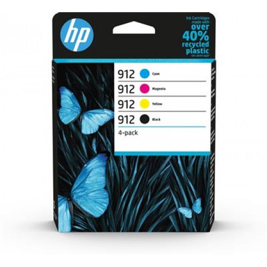 HP 912 Original Black, Cyan, Magenta, Yellow 4 pc(s)