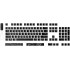 HP HyperX Pudding Keycaps 2 - Full Key Set - PBT - Black (US Layout)