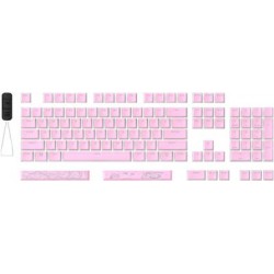 HP HyperX Pudding Keycaps 2 - Full Key Set - PBT - Pink (US Layout)