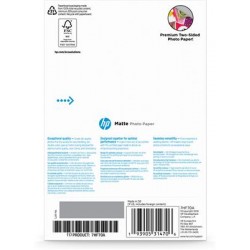 HP 7HF70A photo paper White Matt