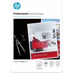 HP 7MV83A printing paper A4 (210x297 mm) Gloss 150 sheets White