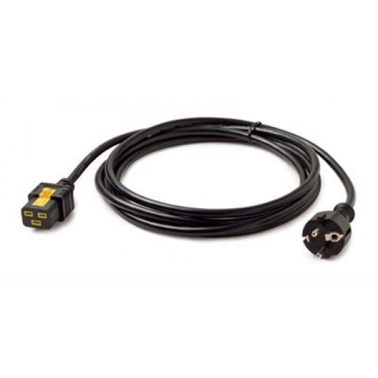 APC Power Cord, Locking C19 to CEE/7 Schuko, 3.0m