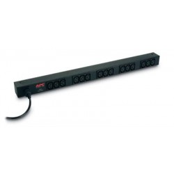 APC RACK PDU BASIC ZERO U 10A 230V power distribution unit (PDU) 0U Black 15 AC outlet(s)