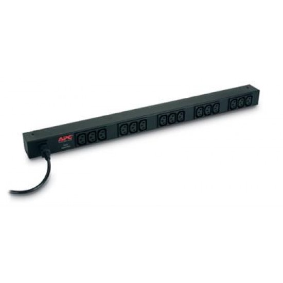 APC RACK PDU BASIC ZERO U 10A 230V power distribution unit (PDU) 0U Black 15 AC outlet(s)