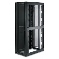 APC NetShelter SX 42U 600mm Wide x 1070mm Deep Enclosure with Sides Black Freestanding rack