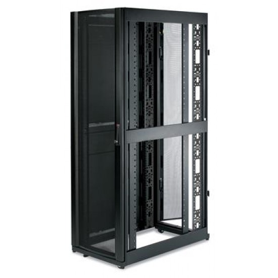 APC NetShelter SX 42U 600mm Wide x 1070mm Deep Enclosure with Sides Black Freestanding rack
