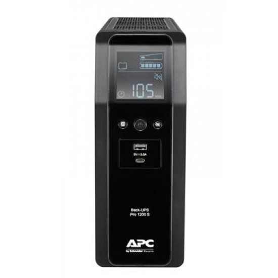 APC BACK UPS PRO BR 1200VA Line-Interactive 1.2 kVA 720 W 8 AC outlet(s)