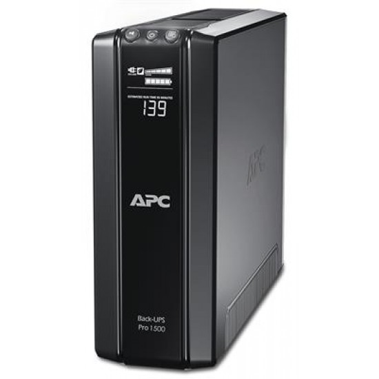 APC Back-UPS Pro uninterruptible power supply (UPS) Line-Interactive 1500 VA 865 W 10 AC outlet(s)