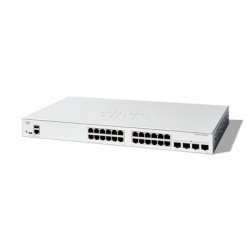 Cisco Catalyst 1200-24T-4G Smart Switch, 24 Port GE, 4x1GE SFP, Limited Lifetime Protection (C1200-24T-4G)