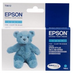 Epson Teddybear Singlepack Cyan T0612 DURABrite Ultra Ink