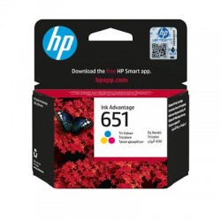 HP 651 Tri-color Original Ink Advantage Cartridge ink cartridge Cyan, Magenta, Yellow