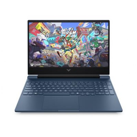 HP Victus Gaming Laptop 15-fb3007nv AMD Ryzen  7 7445H 39.6 cm (15.6") Full HD 16 GB DDR5-SDRAM NVIDIA GeForce RTX 4050 Wi-Fi 6 (802.11ax) Windows 11 Home Blue