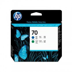 HP 70 Blue and Green DesignJet Printhead