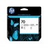 HP 70 Gloss Enhancer and Gray DesignJet Printhead