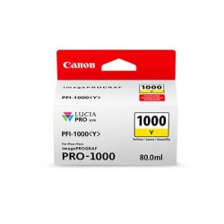 Canon PFI-1000 Y ink cartridge Original Yellow