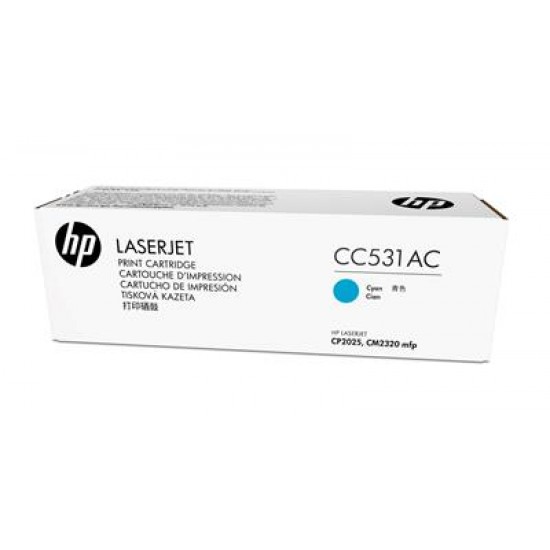 HP CC531A Cyan Contract Toner