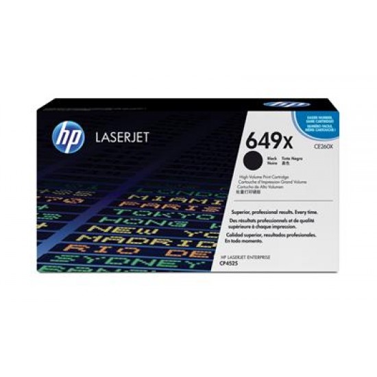 HP 649X Original Black 1 pc(s)