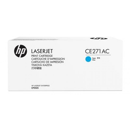 HP 650A Cyan Contract Toner