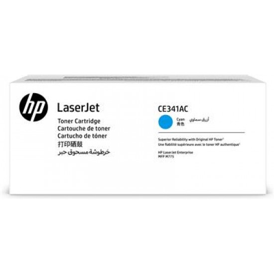 HP CE341AC Cyan Contract Toner