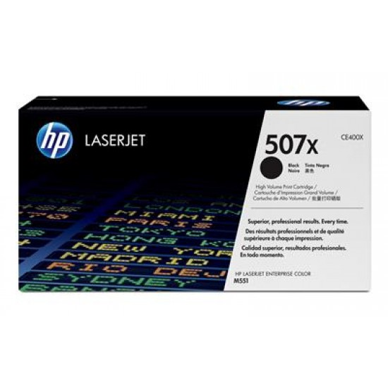 HP 507X Original Black 1 pc(s)