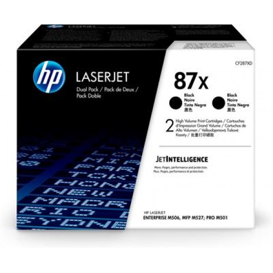 HP 87X Original Black 2 pc(s)