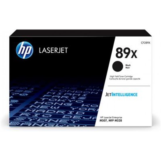 HP 89X Original Black 1 pc(s)