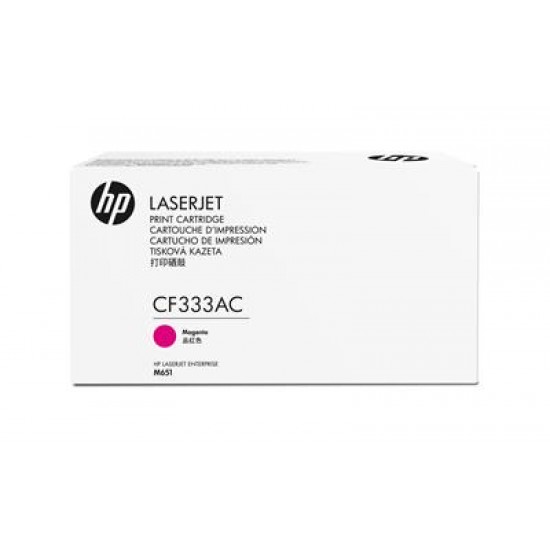 HP 654A Magenta Contract Toner