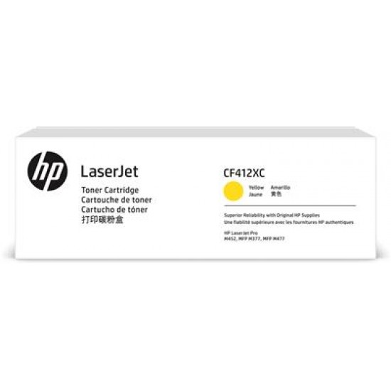 HP CF412XC Contract HC Yellow