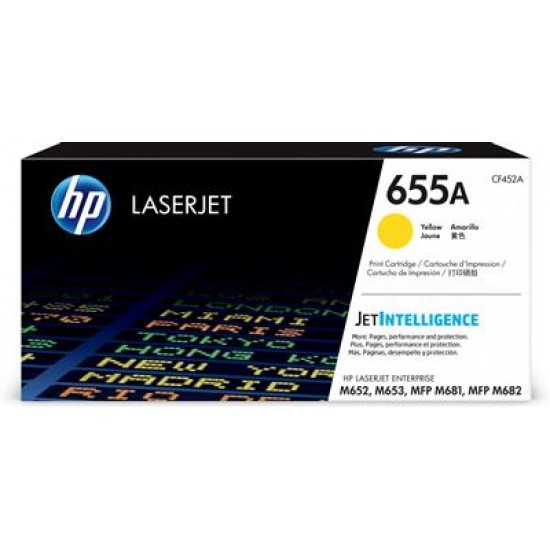 HP 655A Original Yellow 1 pc(s)