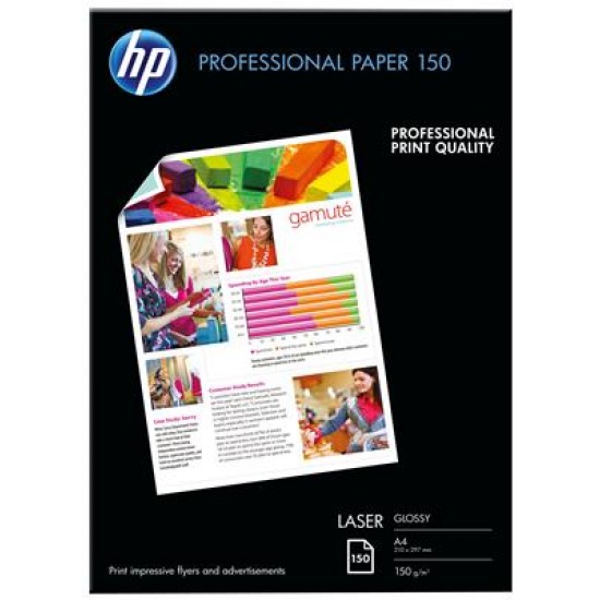 HP CG965A printing paper A4 (210x297 mm) Gloss 150 sheets White