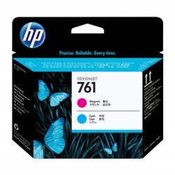 HP 761 Magenta/Cyan DesignJet Printhead